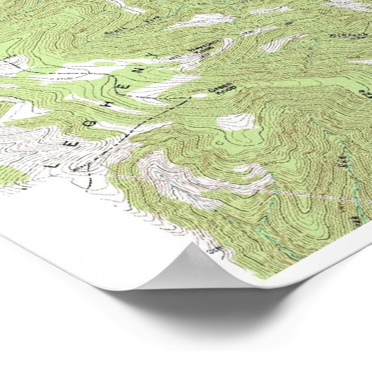 Dolly Sods Poster (Ecke)