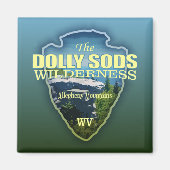 Dolly Sods WA (Pfeilspitzen) Magnet (Vorne)