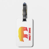 Dolly Sods Wilderness Bear Gepäckanhänger (Rückseite vertikal)