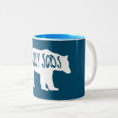 Dolly Sods Wilderness Bear Zweifarbige Tasse (VorderseiteRechts)