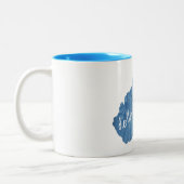 Dolly Sods Wilderness West Virginia Holzkörner Zweifarbige Tasse (Links)