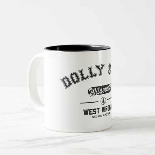 Dolly Sods Wilderness Zweifarbige Tasse (Vorderseite Links)