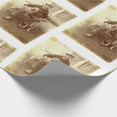 Dolly und Pirane Geschenkpapier (Ecke)