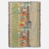 Dolly Wäsche Girl Vintag Playing Puppen Niedlich Decke (Vorderseite Vertikal)