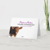 DollyGetWell--fertigen Sie besonders an Karte (Rückseite)