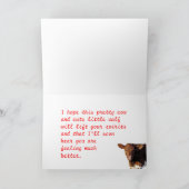 DollyGetWell--fertigen Sie besonders an Karte (Innenseite)