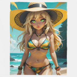 Dollz Vixen Fleece Blanket