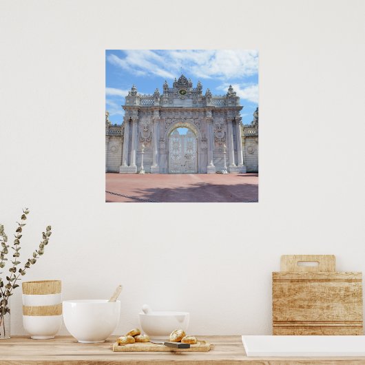 Dolmabahçe Palace Istanbul Poster (Küche)
