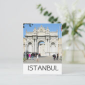 Dolmabahçe Palace, Istanbul Postkarte (Stehend Vorderseite)