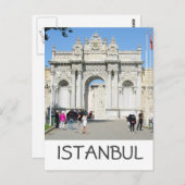 Dolmabahçe Palace, Istanbul Postkarte (Vorne/Hinten)