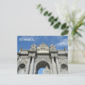 Dolmabahçe Palace, Istanbul Postkarte (Stehend Vorderseite)