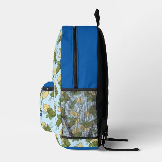 Dolmadakia Pattern Bedruckter Rucksack (Rechts)