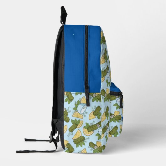 Dolmadakia Pattern Bedruckter Rucksack (Links)