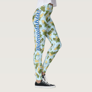 Dolmadakia Pattern Leggings