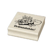 Dolmadakia Rubber Briefmarke Gummistempel (Stempel)