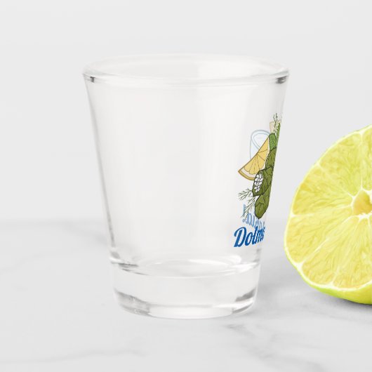 Dolmadakia Shot Glass Schnapsglas (Links)