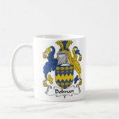 Dolman-Familienwappen Kaffeetasse (Links)