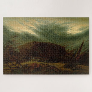 Dolmen im Herbst - Caspar David Friedrich Puzzle