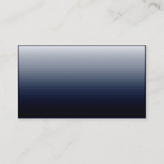 Dolmetscher Beruflich Navy Blue Visitenkarte (Rückseite)