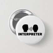 Dolmetscher Button (Vorne & Hinten)