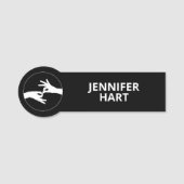 Dolmetscher Namensschild (Vorderseite)