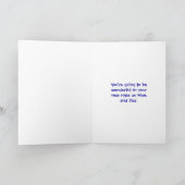 Dolomedes Herzlichen Glückwunsch Erziehende Eltern Karte (Innenseite)