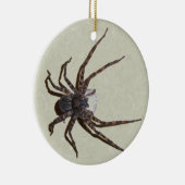 Dolomedes Mommy Spider Weihnachtsdekoration Keramikornament (Rechts)