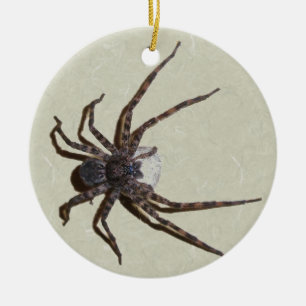 Dolomedes Mommy Spider Weihnachtsdekoration Keramikornament