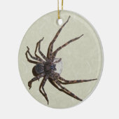 Dolomedes Mommy Spider Weihnachtsdekoration Keramikornament (Links)
