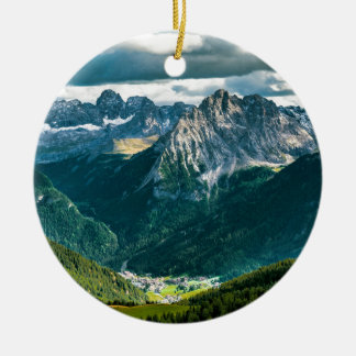 Dolomitalpen, Italien Keramik Ornament