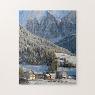 Dolomitdorflaubsäge Puzzle