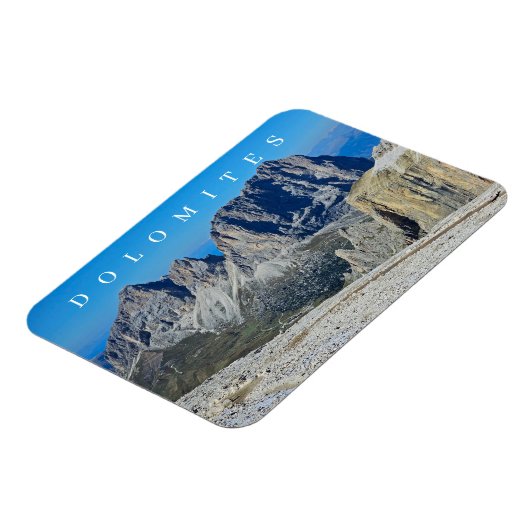 Dolomiten Bergsicht Kühlschrankmagnet Magnet (Linke Seite)
