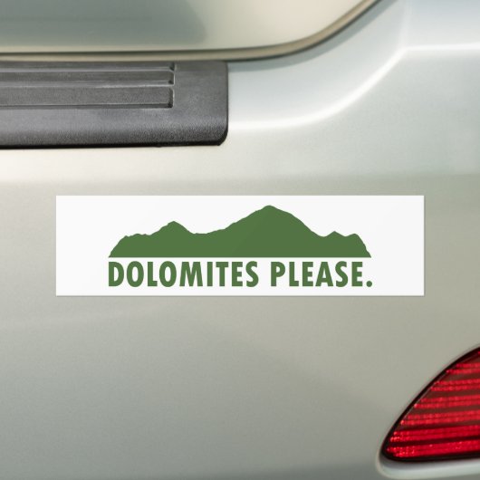 Dolomiten Bitte Autoaufkleber (Auf Auto)