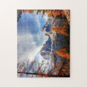 Dolomiten-Gebirge in Italien Puzzle (Vertikal)