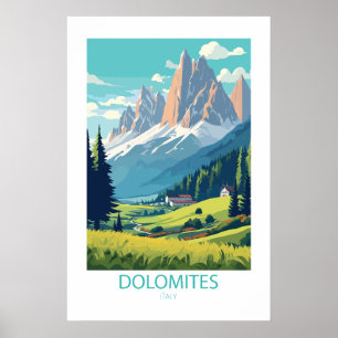 Dolomiten Italien Berühmte Sehenswürdigkeiten Poster