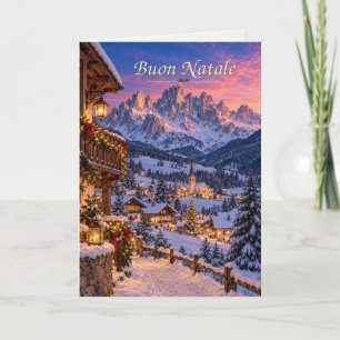 Dolomiten Italien Frohe Weihnachten