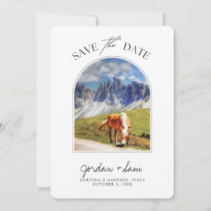Dolomiten Italien Hochzeit retten Datum Einladung