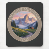 Dolomiten Italien Mousepad (Vorne)
