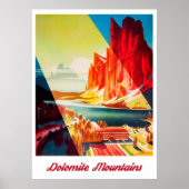Dolomiten, Italien Poster (Vorne)