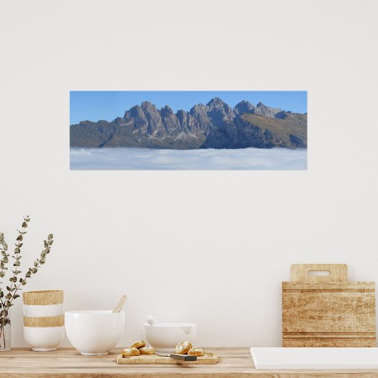 Dolomiten Italien Poster (Küche)