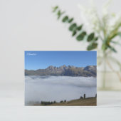 Dolomiten Italien Postkarte (Stehend Vorderseite)