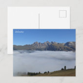 Dolomiten Italien Postkarte (Vorne/Hinten)