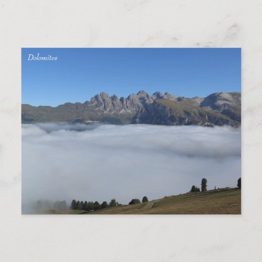 Dolomiten Italien Postkarte (Vorderseite)
