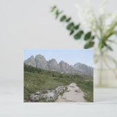 Dolomiten Italien Postkarte (Stehend Vorderseite)