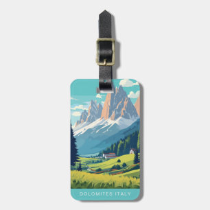 Dolomiten Italien Reise Gepäckanhänger