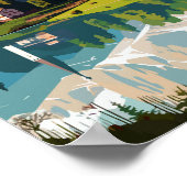 Dolomiten Italien Reisen Kunst, Dichtung und Musik Poster (Ecke)