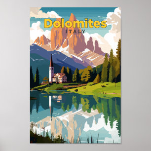 Dolomiten Italien Reisen Kunst, Dichtung und Musik Poster