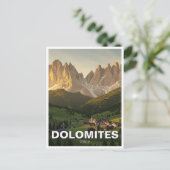 Dolomiten Italien Reisen Postkarte (Stehend Vorderseite)