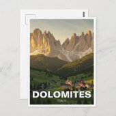 Dolomiten Italien Reisen Postkarte (Vorne/Hinten)