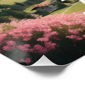 Dolomiten Italien Reiseplakat Poster (Ecke)